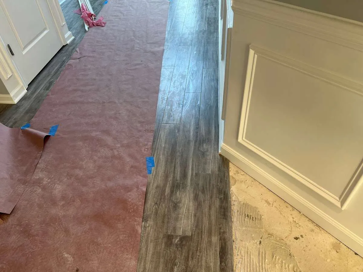 Completed marble shower restoration in Pittsboro